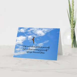 Tarjeta Enhorabuena de George Bernard Shaw AMF