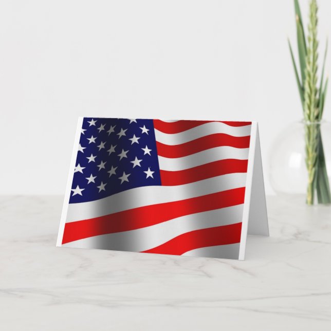 Tarjeta Enhorabuena en hacer un ciudadano de los E.E.U.U. (Anverso)