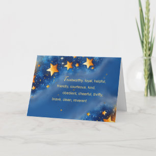 Tarjeta Enhorabuena por cruzar la ceremonia de las estrell