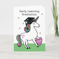 Enhorabuena por graduación temprana a Unicorn