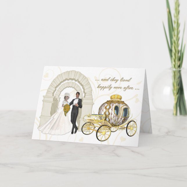 Tarjeta Enhorabuena por la boda (Anverso)