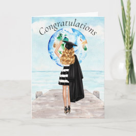 Tarjeta Enhorabuena por la graduación