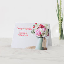 Enhorabuena por la nueva casa