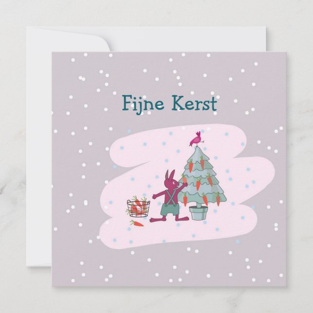 Tarjeta Enkele wenskaart (Anverso)