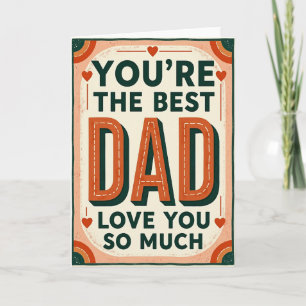 Tarjeta Enmarcada Dulce Día del Padre