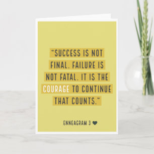 Tarjeta Enneagram 3- El conquistador