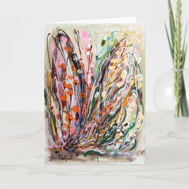 Tarjeta enorme de la vida (Anverso)