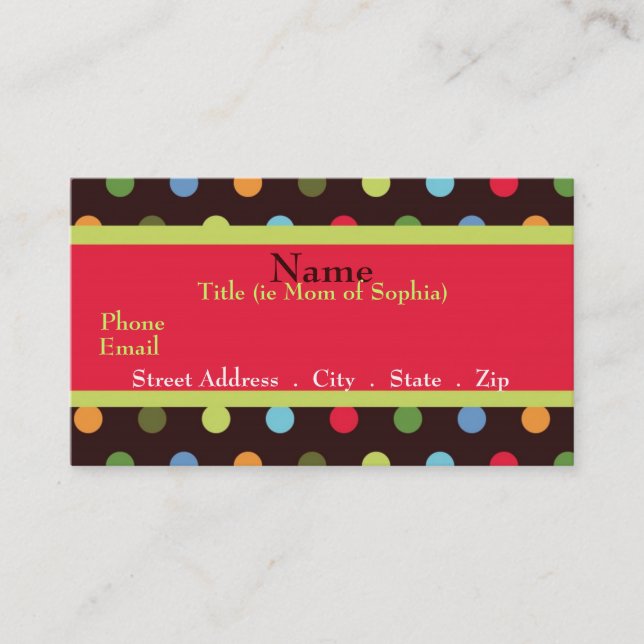 Tarjeta enrrollada de la mamá de la mamá (Anverso)