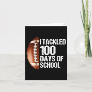Tarjeta Enseñé 100 días de clases de 100 días de clases de