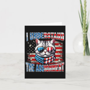 Tarjeta Entiendo a la señora de los gatos Kamala Harris Wh