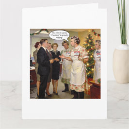 Tarjeta Entonces, ¿estás diciendo que “cantar villancicos”