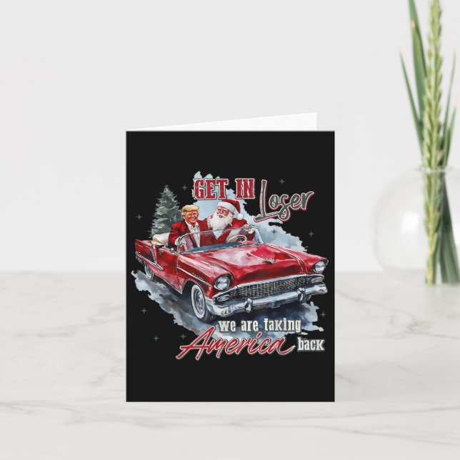 Tarjeta Entra Perdedor Nosotros Estamos Recuperando Améric (Anverso)