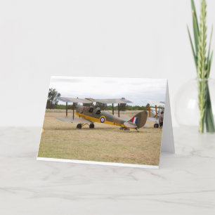 Tarjeta Entrada De Vuelo 80 Aniversario De Tiger Moth