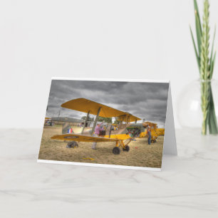 Tarjeta Entrada de vuelo del 80 aniversario de Tiger Moth