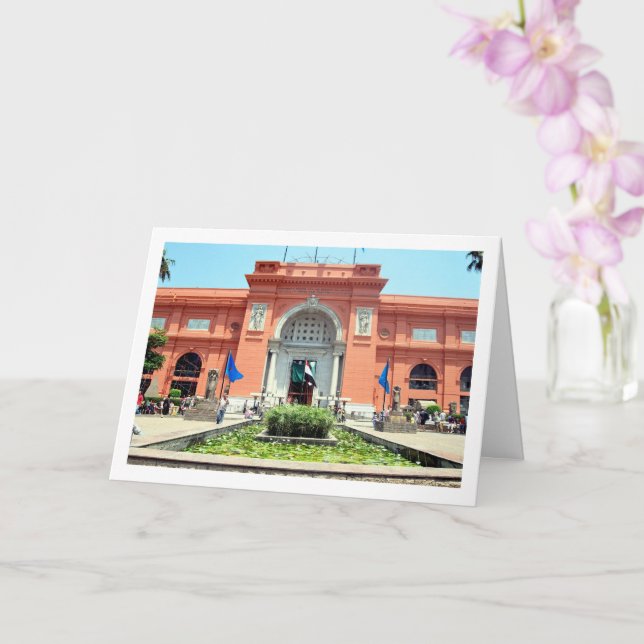 Tarjeta Entrada del Museo de El Cairo, Egipto (Orquídea)