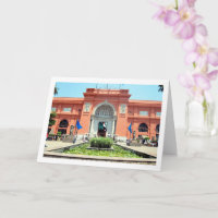 Entrada del Museo de El Cairo, Egipto