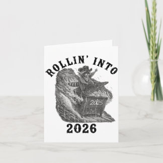 Tarjeta Entrando en 2026, 2026 Año Nuevo Snarky, Meme Mapa