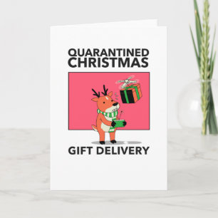 Tarjeta Entrega de Drone Navidad Cuarentenada