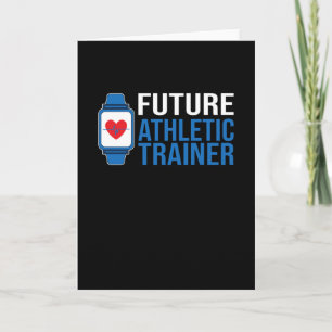 Tarjeta Entrenador atlético por atletas