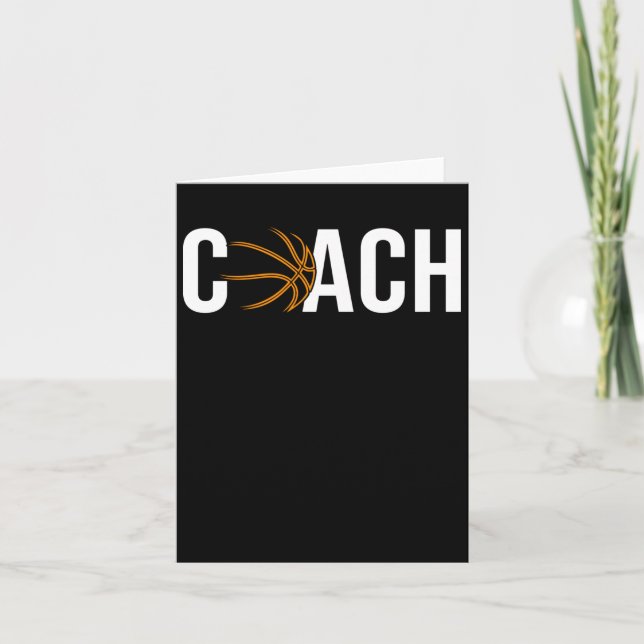 Tarjeta Entrenador de Baloncesto 2  (Anverso)