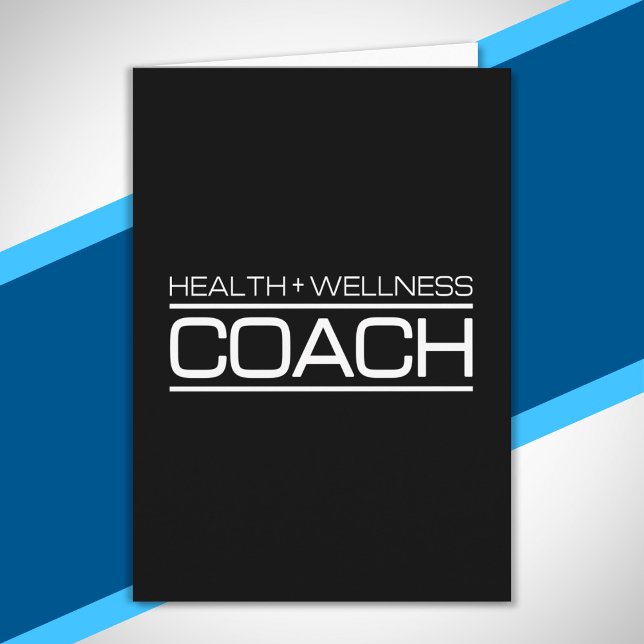 Tarjeta Entrenador de bienestar de salud Fitness Personal  (Subido por el creador)