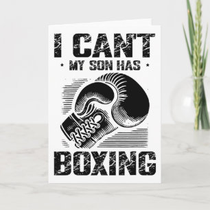 Tarjeta Entrenador de Boxeo Día de Boxeo Amor Luchador 4