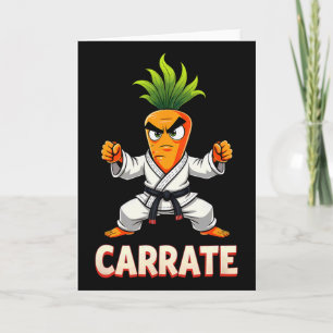 Tarjeta Entrenador de estudiantes de karate Carrate Mma _1