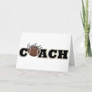 Tarjeta Entrenador de fútbol