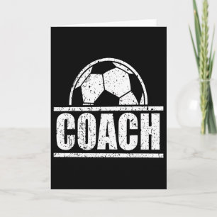 Tarjeta Entrenador de Fútbol Personal de Entrenamiento Dep