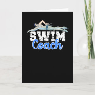 Tarjeta Entrenador De Swim