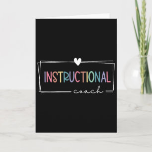 Tarjeta Entrenador Instruccional Escolar Especialista Acad