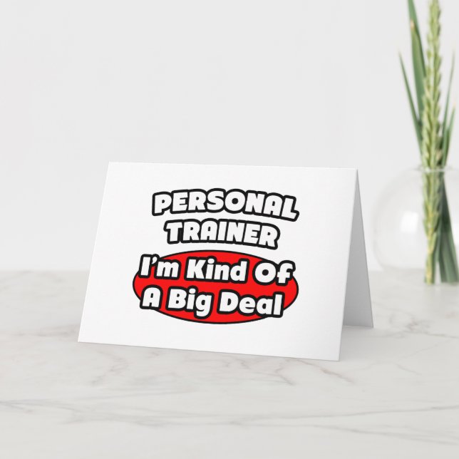 Tarjeta Entrenador personal... gran cosa (Anverso)