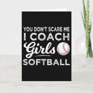 Tarjeta Entrenador Softll No me asustas Entrenador Chicas
