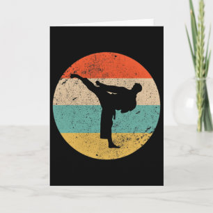 Tarjeta Entrenadores Shotokan de chicos geniales de karate