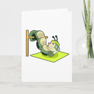 Tarjeta Entrenamiento de ABS de oruga Fitness