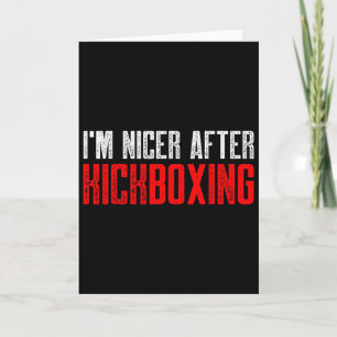 Tarjeta Entrenamiento de Kickboxing Kick Boxing _5