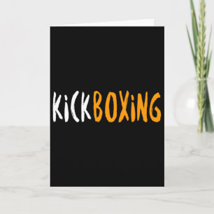 Tarjeta Entrenamiento de Kickboxing Kick Boxing _6 