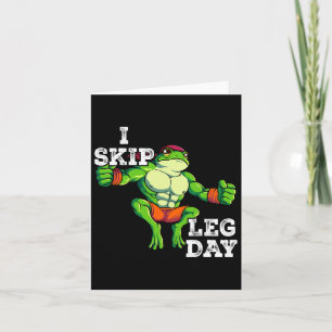 Tarjeta Entrenamiento De Peso Gimnasio I Salto Día De Leg 