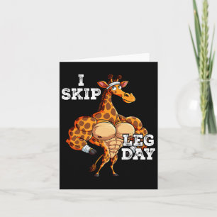 Tarjeta Entrenamiento De Peso Gimnasio I Salto Día De Leg 