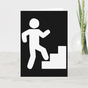 Tarjeta Entrenamiento Homenaje Subiendo Escaleras
