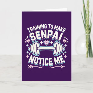Tarjeta Entrenamiento Para Hacer Que Senpai Me Notara, Div