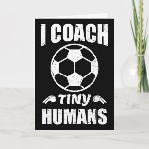 Tarjeta Entreno fútbol para humanos diminutos Ll Cita dive