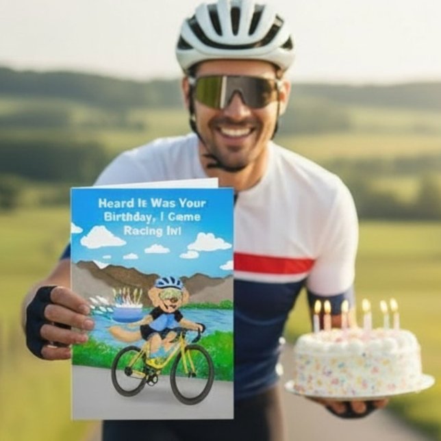 Tarjeta Entretenida Entrega de Pastel de Cumpleaños de Per (Subido por el creador)