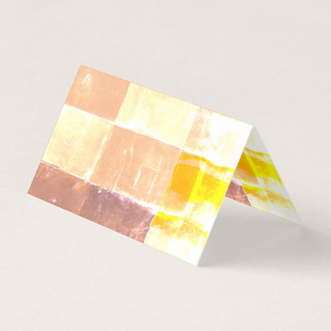 Tarjeta Envase amarillo (Anverso)