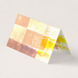 Tarjeta Envase amarillo