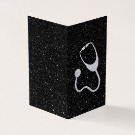 Tarjeta Envase con 25 Purpurinas Graduación de Stethoscope