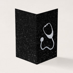 Tarjeta Envase con 25 Purpurinas Graduación de Stethoscope