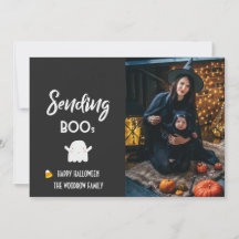 "Enviando a Boo" Personalizado de Halloween. Foto