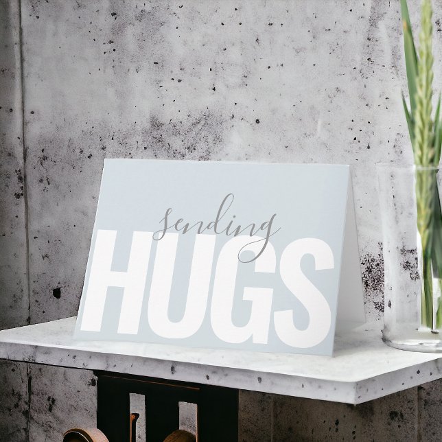 Tarjeta Enviando Abrazos Modernos Pensando en Ti (Subido por el creador)