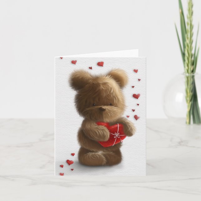 Tarjeta Enviando amor (Anverso)